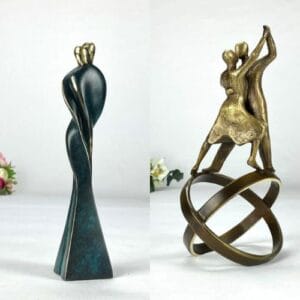 Unika skulpturer i brons